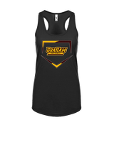 Graham HS Girls Softball Plate - Womens Tank Top