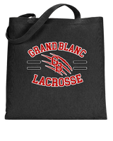 Grand Blanc HS Boys Lacrosse Curve - Tote