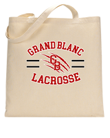 Grand Blanc HS Boys Lacrosse Curve - Tote