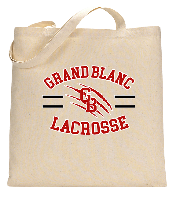Grand Blanc HS Boys Lacrosse Curve - Tote