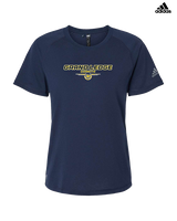 Grand Ledge HS Basketball Design - Womens Adidas Performance Shirt