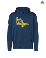 Grand Ledge HS Basketball Eat Sleep - Mens Adidas Hoodie