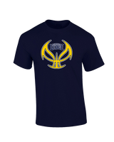 Grand Ledge HS Basketball Full Ball - Cotton T-Shirt