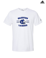 Grandview HS Boys Lacrosse Curve - Mens Adidas Performance Shirt