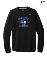 Grandview HS Boys Lacrosse Curve - Mens Nike Crewneck