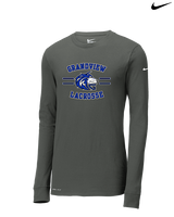 Grandview HS Boys Lacrosse Curve - Mens Nike Longsleeve