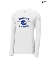 Grandview HS Boys Lacrosse Curve - Mens Nike Longsleeve