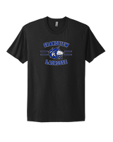 Grandview HS Boys Lacrosse Curve - Mens Select Cotton T-Shirt