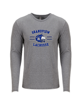 Grandview HS Boys Lacrosse Curve - Tri-Blend Long Sleeve