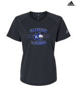 Grandview HS Boys Lacrosse Curve - Womens Adidas Performance Shirt