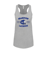 Grandview HS Boys Lacrosse Curve - Womens Tank Top