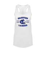 Grandview HS Boys Lacrosse Curve - Womens Tank Top