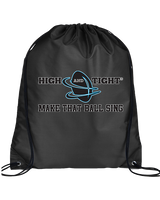 HIGHandTIGHT Football Make That Ball Sing - Drawstring Bag