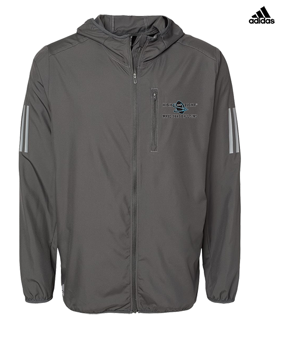 HIGHandTIGHT Football Make That Ball Sing - Mens Adidas Full Zip Jacket