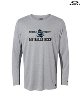HIGHandTIGHT Football My Balls Beep - Mens Oakley Longsleeve