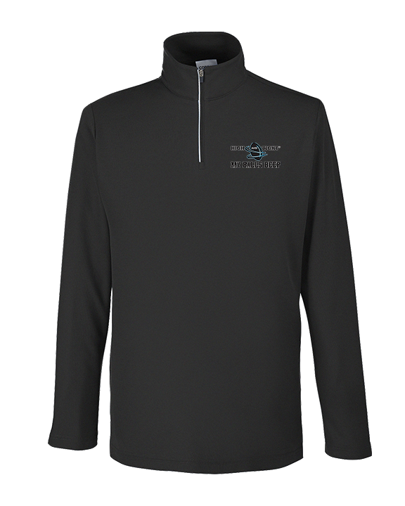 HIGHandTIGHT Football My Balls Beep - Mens Quarter Zip