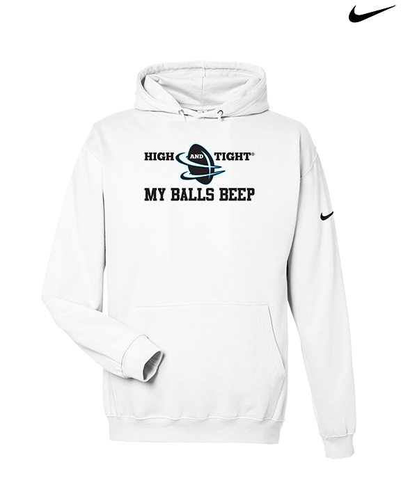 HIGHandTIGHT Football My Balls Beep - Nike Club Fleece Hoodie