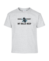 HIGHandTIGHT Football My Balls Beep - Youth Shirt