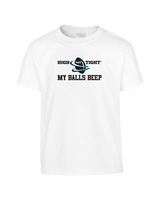 HIGHandTIGHT Football My Balls Beep - Youth Shirt