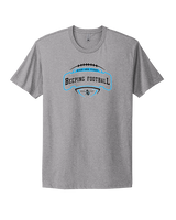 HIGHandTIGHT Football Toss - Mens Select Cotton T-Shirt