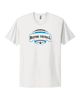 HIGHandTIGHT Football Toss - Mens Select Cotton T-Shirt