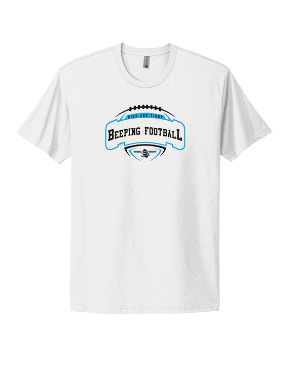 HIGHandTIGHT Football Toss - Mens Select Cotton T-Shirt