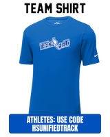 Hamilton Southeastern HS Track & Field Custom - Mens Nike Cotton Poly Tee