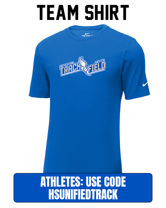 Hamilton Southeastern HS Track & Field Custom - Mens Nike Cotton Poly Tee
