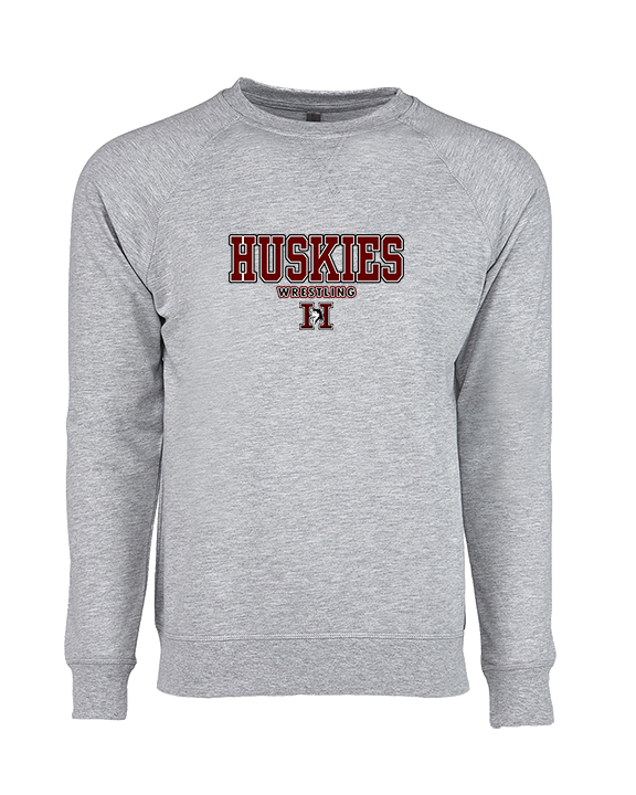 Hamilton HS Wrestling Block - Crewneck Sweatshirt