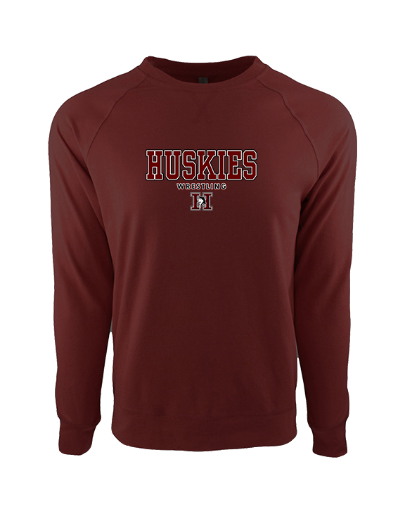 Hamilton HS Wrestling Block - Crewneck Sweatshirt