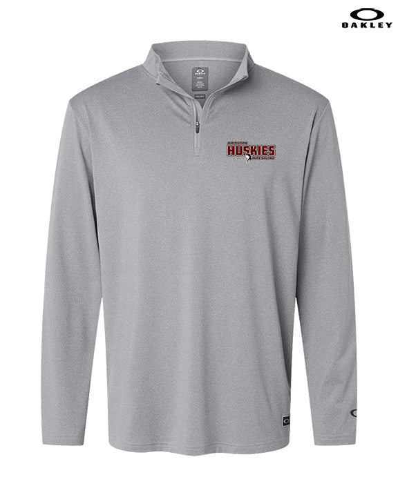 Hamilton HS Wrestling Bold - Mens Oakley Quarter Zip