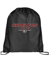 Hamilton HS Wrestling Design - Drawstring Bag