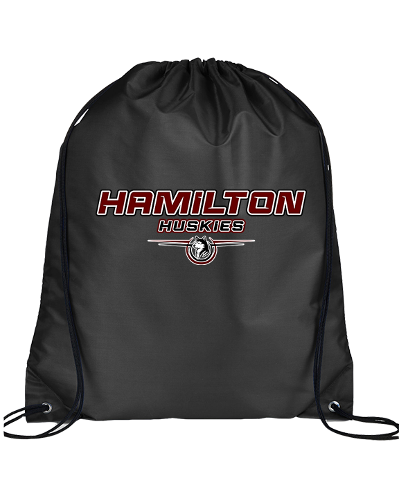Hamilton HS Wrestling Design - Drawstring Bag