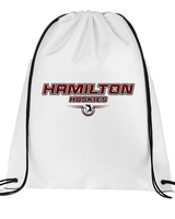 Hamilton HS Wrestling Design - Drawstring Bag