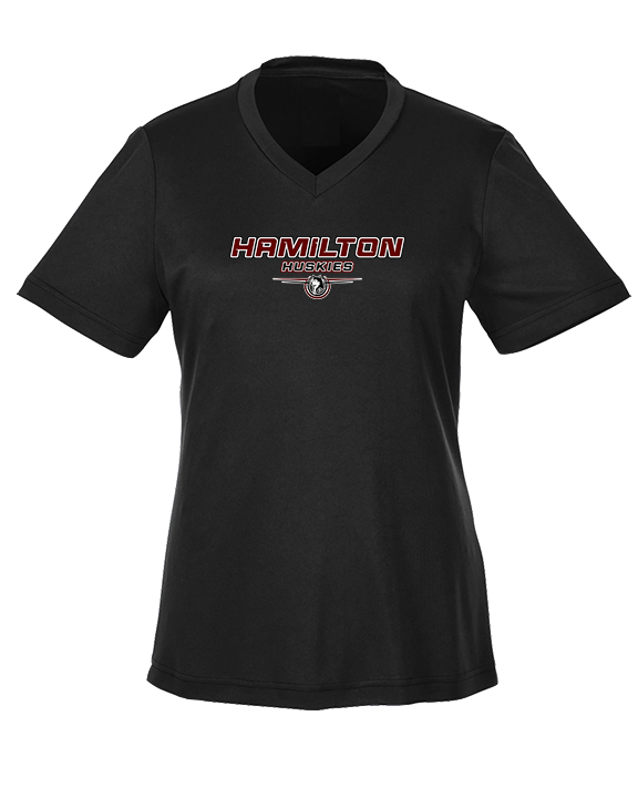 Hamilton HS Wrestling Design - Womens Performance Shirt