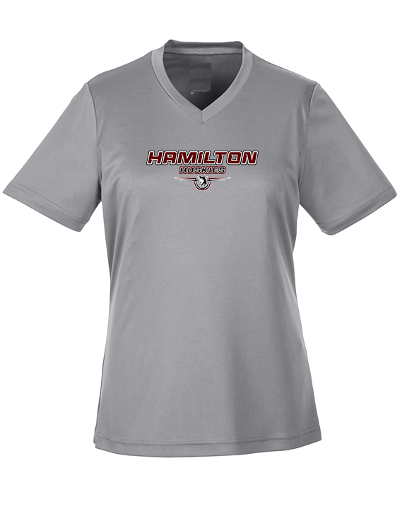 Hamilton HS Wrestling Design - Womens Performance Shirt