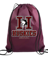Hamilton HS Wrestling Shadow - Drawstring Bag