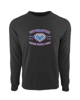 Hamilton Southeastern HS Track & Field Curve 2 - Crewneck Sweatshirt