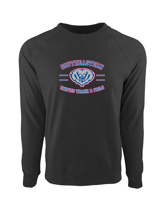 Hamilton Southeastern HS Track & Field Curve 2 - Crewneck Sweatshirt
