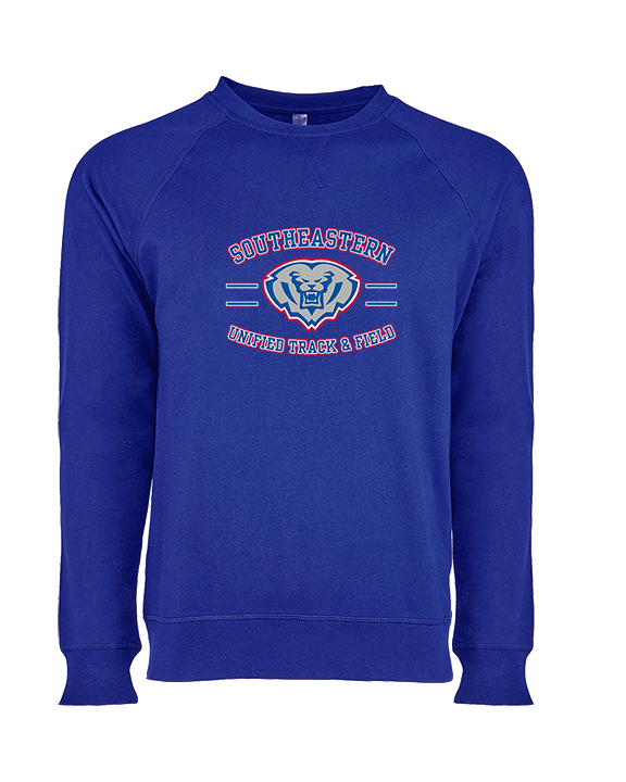 Hamilton Southeastern HS Track & Field Curve 2 - Crewneck Sweatshirt