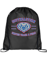 Hamilton Southeastern HS Track & Field Curve 2 - Drawstring Bag