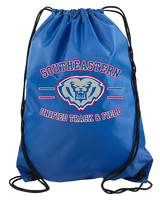 Hamilton Southeastern HS Track & Field Curve 2 - Drawstring Bag