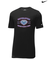 Hamilton Southeastern HS Track & Field Curve 2 - Mens Nike Cotton Poly Tee