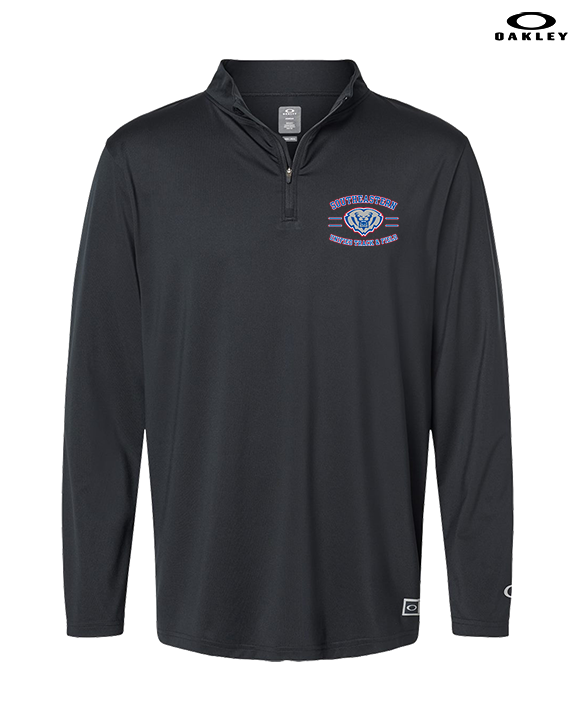 Hamilton Southeastern HS Track & Field Curve 2 - Mens Oakley Quarter Zip