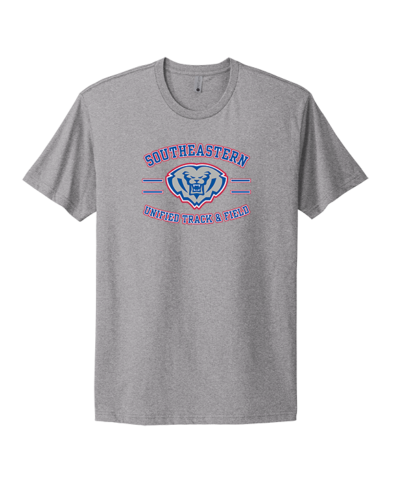 Hamilton Southeastern HS Track & Field Curve 2 - Mens Select Cotton T-Shirt