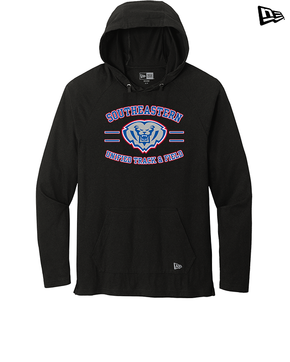 Hamilton Southeastern HS Track & Field Curve 2 - New Era Tri-Blend Hoodie