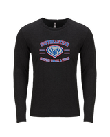 Hamilton Southeastern HS Track & Field Curve 2 - Tri-Blend Long Sleeve