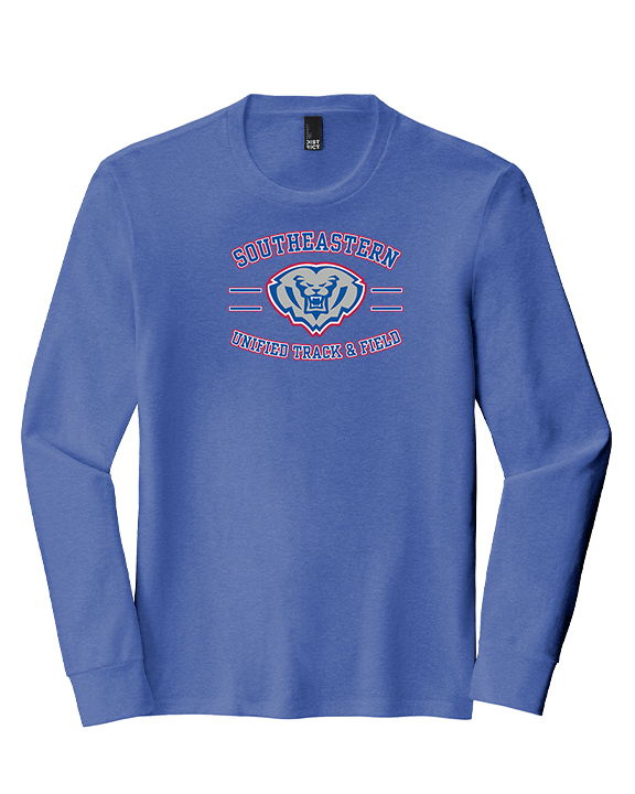 Hamilton Southeastern HS Track & Field Curve 2 - Tri-Blend Long Sleeve