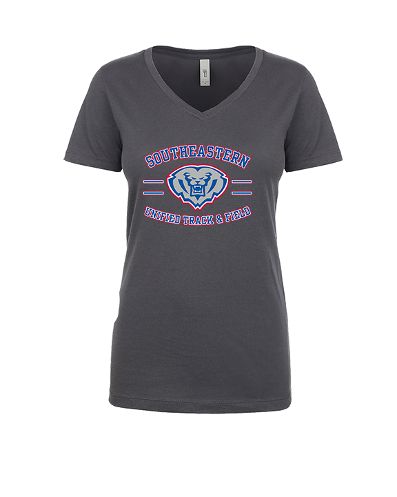 Hamilton Southeastern HS Track & Field Curve 2 - Womens Vneck