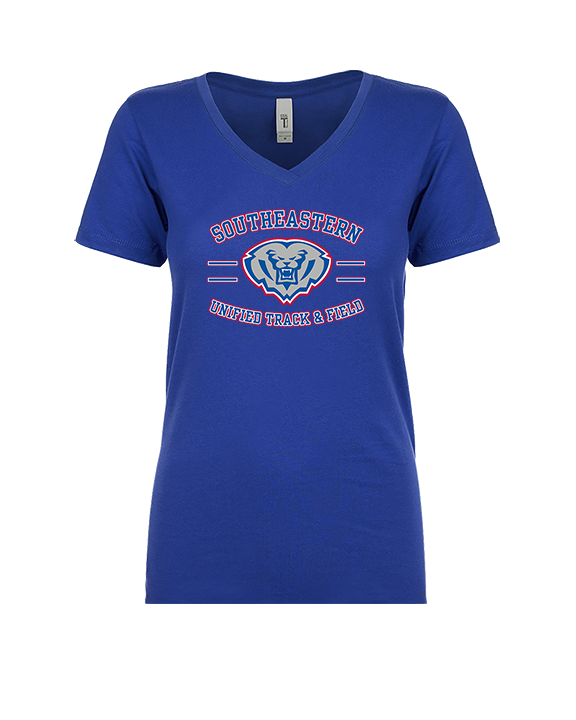 Hamilton Southeastern HS Track & Field Curve 2 - Womens Vneck